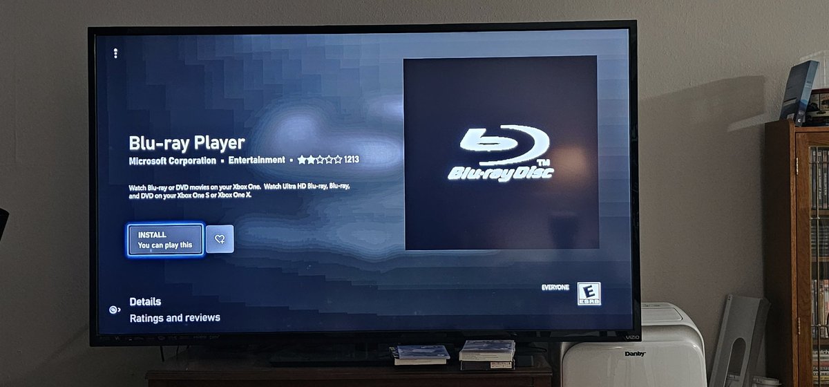 Biddaman's tweet photo. I have to download a blu ray player so I can watch a DVD on my Series X. After that I'll download some RAM. https://t.co/WChw9V2EvB