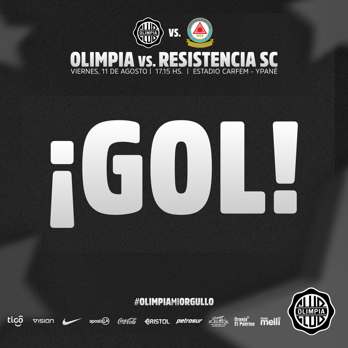 ClubOlimpiaFeme's tweet photo. 🗣 ¡𝗚𝗢𝗢𝗢𝗢𝗢𝗢𝗢𝗢𝗢𝗢𝗢𝗢𝗢𝗢𝗢𝗢𝗢𝗢𝗢𝗟!

⚽️ Lali Esquivel.

➖ #Olimpia [5-0] Resistencia.

▪️ Fecha 4. 

#OlimpiaMiOrgullo ⚪⚫⚪ https://t.co/bjnb1KGa5q