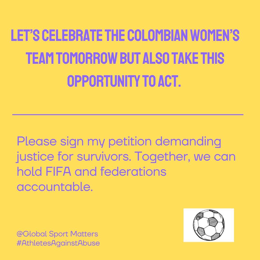 BarayaLouis's tweet photo. Good luck tomorrow, Colombia!

Please sign and share below:

✊🏾 https://t.co/1nTR5uVOA6 https://t.co/8kj4AVZasf
