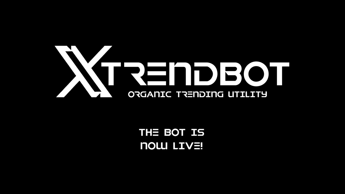 XtrendBotEth's tweet photo. Our bot is now live!

DM https://t.co/hSSQmfpq5o to get started!

Follow the instructions, and start earning shares. Tomorrow we will start our first giveaway. Only for registered users!! https://t.co/cCQuaKpLW0
