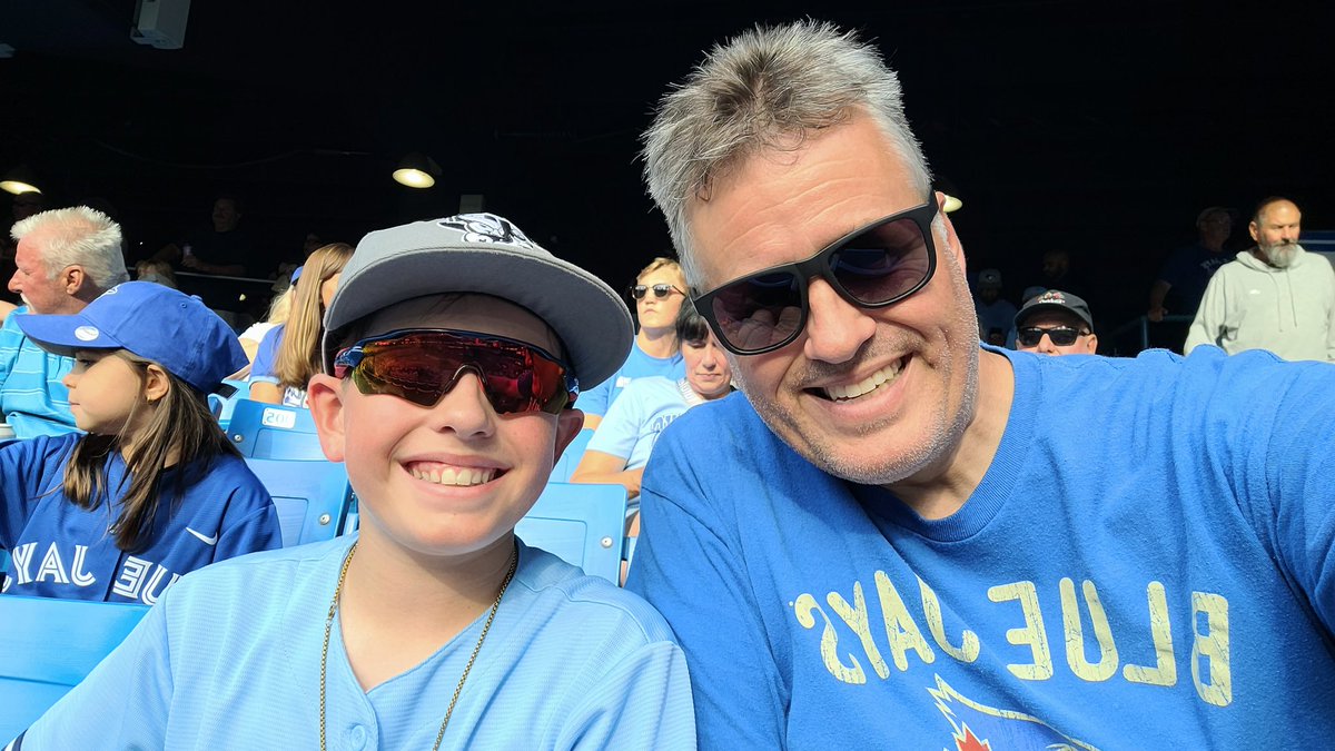 seanismith's tweet image. Birthday ball game with this guy!! GO Jays GO!! #nextlevel