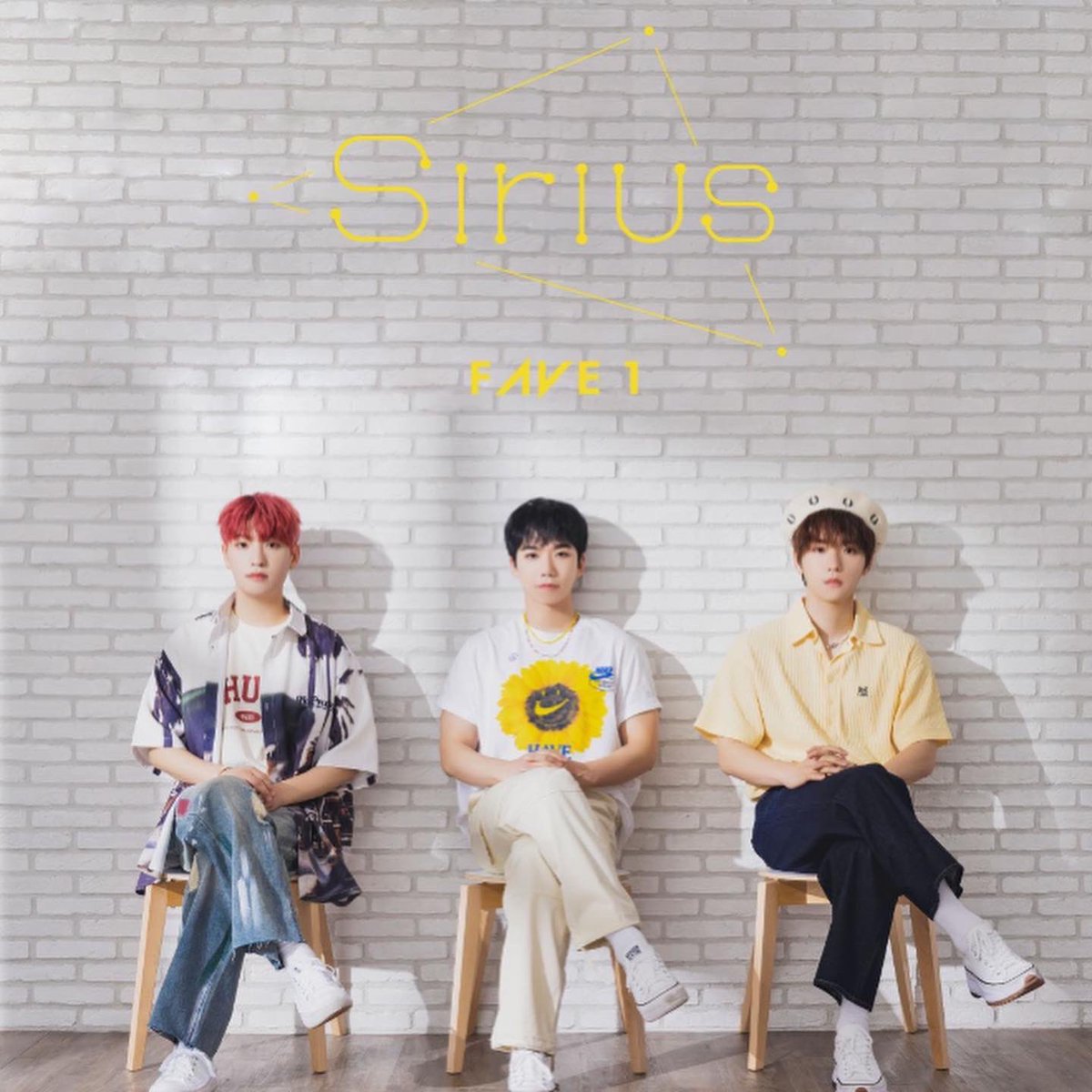yukiko_kirara's tweet photo. #FAVE1 JAPAN 2nd single
「Sirius」（9月20日発売予定）
YELLOW ver.    
9月のリリイベが待ち遠しい💕
#페이브원 #록현 #종환 #혁진 @gusdl210 @100per_jonari @100per_hyukjin @FAVE1_official https://t.co/1WgvtQ8hnN