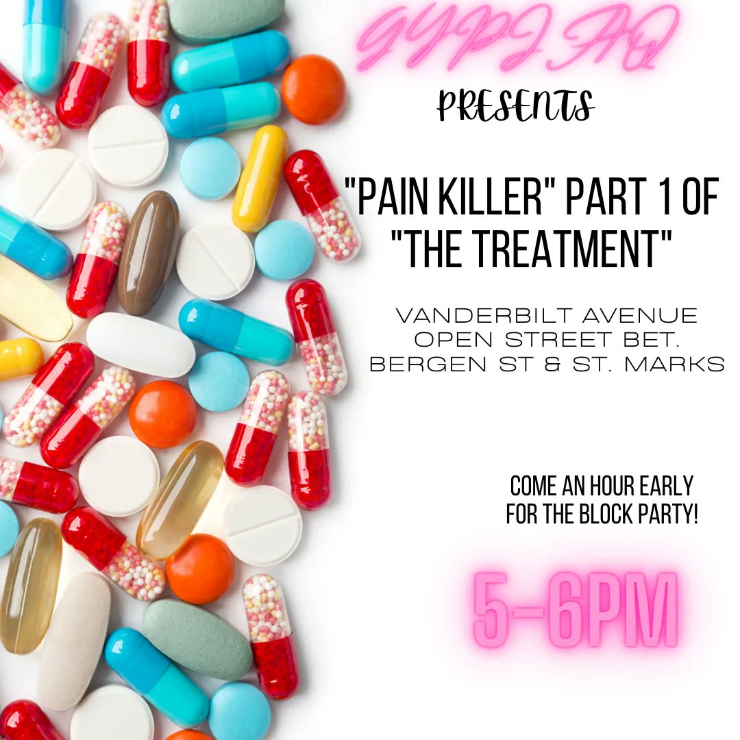 GypjaQ's tweet photo. Vanderbilt Open Streets asked us back. Instead of repeating ourselves we did one better!!! We'll be slaying tunes from my upcoming project "Pain Killer" which is part one of a larger project called "The Treatment"...Pain Killer Dose 1- "Acetaminophen" to be released next month! https://t.co/Pjx7UB9qK9