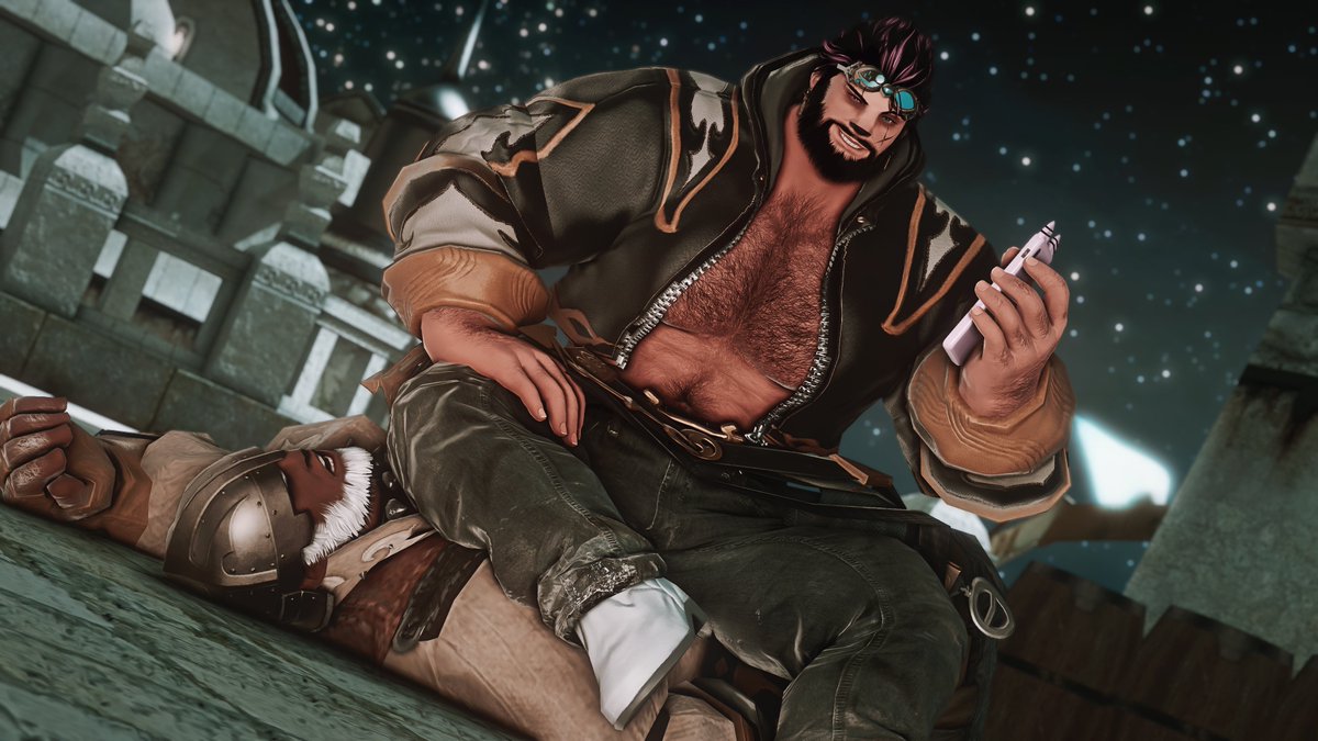 FFxiv_Bear's tweet photo. You look better like that anyways https://t.co/kalhxXxBy4