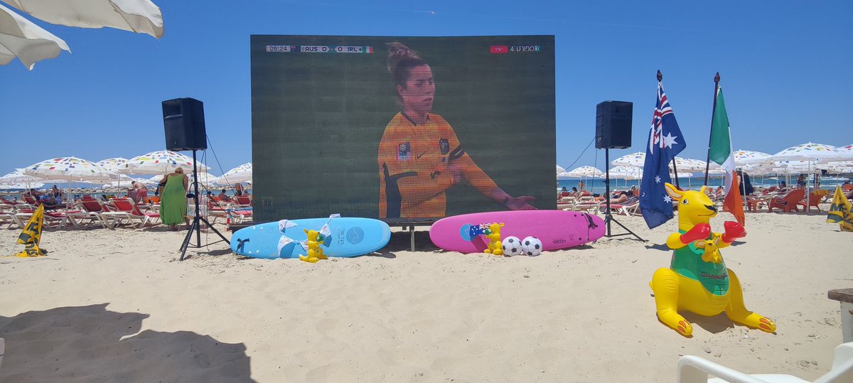 Australian embassies around the world are getting behind <a href="/TheMatildas/">CommBank Matildas</a>.

We’re all so proud and we’re all with you #TillItsDone