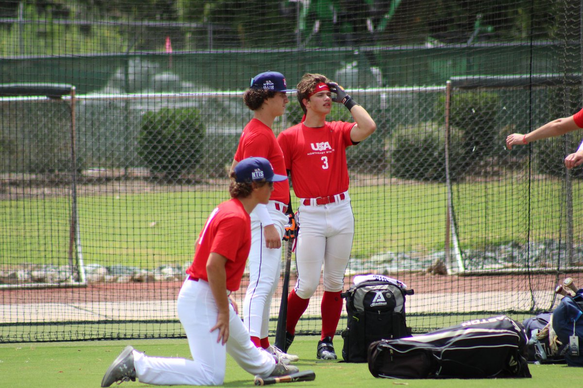 Proudly representing the Northeast at the 2023 NTIS Champions Cup (day 1-2) @parebels @KellenKulbacki @NortheastNTIS @SC_baseball1 @PBRPennsylvania