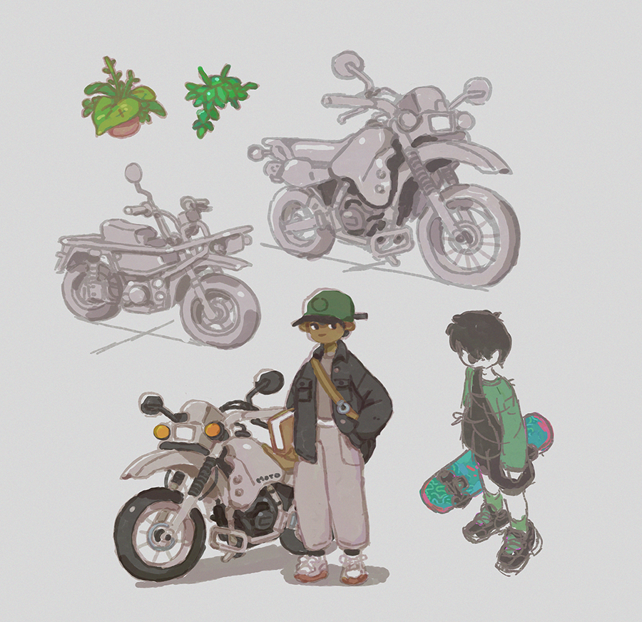 I've been working on VFX a lot lately, so it's nice to fit some rough doodles in here and there