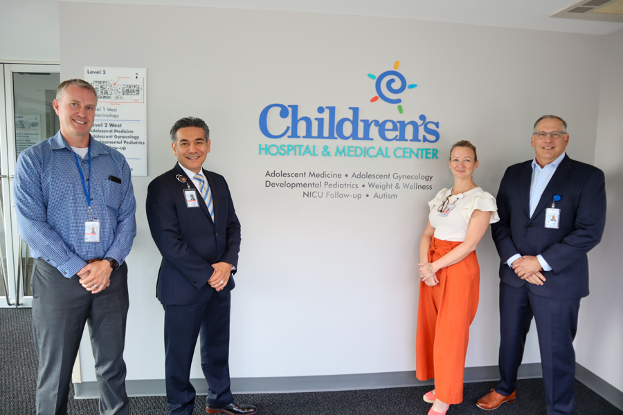 ChildrensNE's tweet photo. This week, we celebrated the grand opening of our new Cass West clinical space! From routine check-ups to specialized care, this space is equipped to meet the diverse range of health care needs of young children and teens. 

#TheVeryBestForKids https://t.co/uku2TReaeO