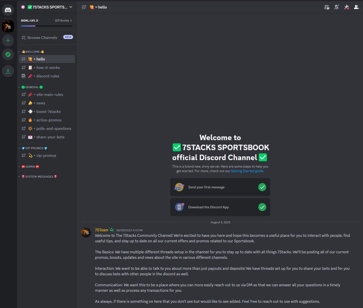 7stacksports's tweet photo. Okay Twitter, let’s run it back with a $500 Giveaway‼️

We’re giving away $100 to 5 people!!🔥🔥

To Enter:
✍️ Follow 7stacksports
🔁 RT this Tweet
📲 Join our discord channel: https://t.co/QvTjBWrBTE

Winners will be announced on Discord on Sunday 🔥 https://t.co/jflM7bYMfm