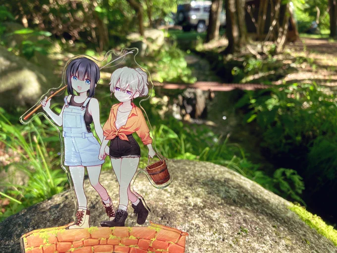 探検する恋ひよ