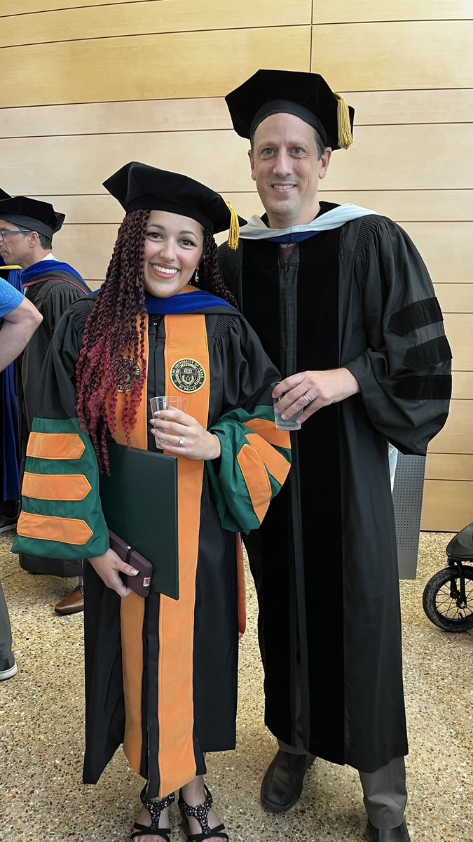 Noah Sasson (@noahsasson) on Twitter photo So proud of Dr. Desi Jones (<a href="/DesiRJones/">Desi Jones</a>) who I had the honor of hooding earlier today. I’m going to miss her a ton but I couldn’t be more proud of her and I’m so happy to have been part of her journey.
<a href="/eredcay/">Elizabeth Redcay</a>, you’ve got a great post-doc headed your way!! So proud of Dr. Desi Jones (<a href="/DesiRJones/">Desi Jones</a>) who I had the honor of hooding earlier today. I’m going to miss her a ton but I couldn’t be more proud of her and I’m so happy to have been part of her journey.
<a href="/eredcay/">Elizabeth Redcay</a>, you’ve got a great post-doc headed your way!!