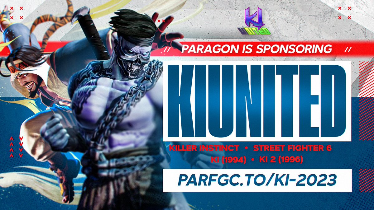 ParagonFGC's tweet photo. 🔥 @KIUnited2020 is tomorrow!

 Brackets are now live:
📋 https://t.co/QJ7VIW5HvM

Can't make it? Consider donating to the prizepool or picking up some sick merch:

💲 https://t.co/CKidCrkhxA
👕 https://t.co/QzPQ21Zbvp https://t.co/PKG8vxmreY