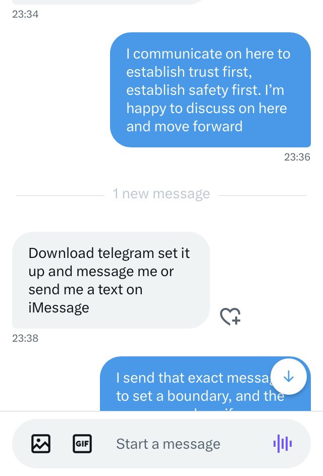 g_jade26's tweet photo. Iβm not naming and shaming, however I will always set my boundary straight away! #findom #findome should always be safety first for both sides ππ» Set your boundaries and stick to them, and get the bag you deserve π
#paypig #SugarBabies #paypiggieswanted #swsafety #SafetyFirst https://t.co/xJ1LXJopyR