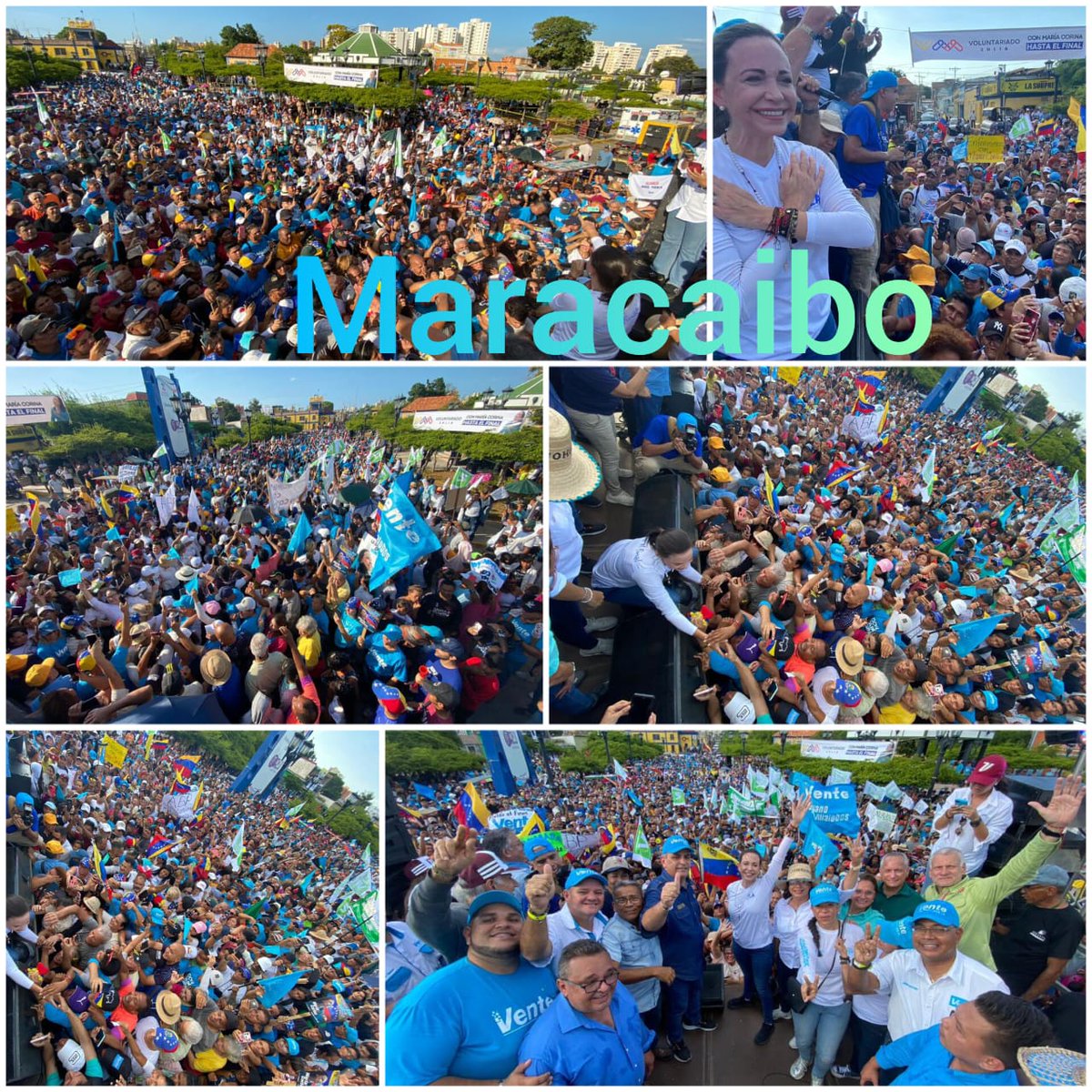 omargonzalez6's tweet photo. Francamente María Corina Machado es un fenómeno sinigual....Y lo volvió a hacer....¡Maracaibo desbordada! https://t.co/ep8ngNPMqW