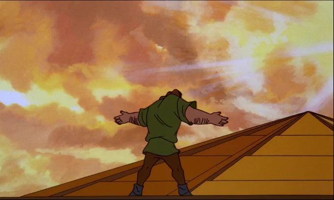 I watched Hunchback of Notre Dame 2 recently and I already don't remember the plot but there's something about the visual style I REALLY LIKE??