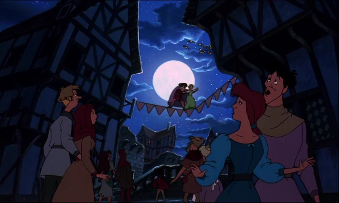 I watched Hunchback of Notre Dame 2 recently and I already don't remember the plot but there's something about the visual style I REALLY LIKE??