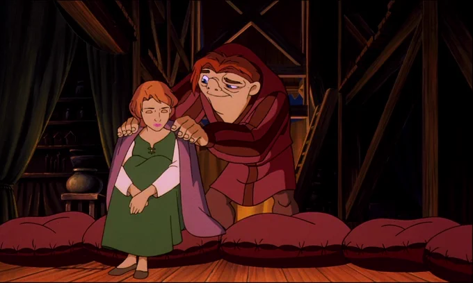 I watched Hunchback of Notre Dame 2 recently and I already don't remember the plot but there's something about the visual style I REALLY LIKE??