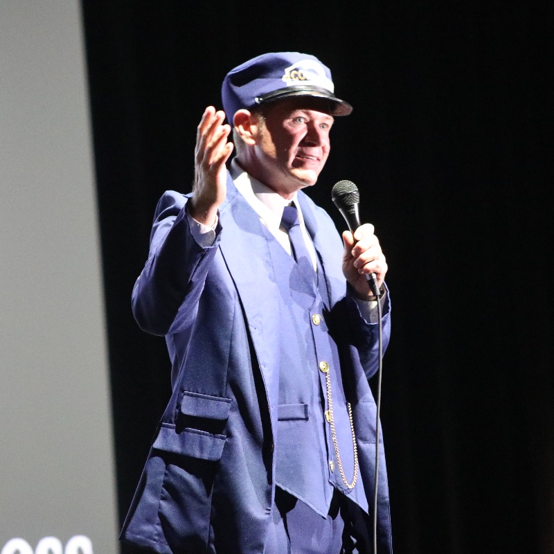 For the first time since 2020, teachers &amp; staff came together for an in-person Convocation! Schools built on the Relentless theme to create an academic train. Thanks to the HMC1 team for a great afternoon. Let's make it an awesome new school year! #HMC1Relentless #HMC1Proud