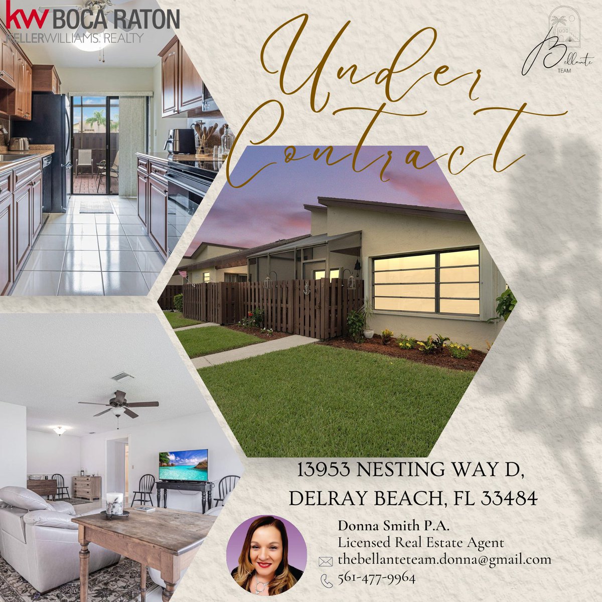 📝 UNDER CONTRACT 📝
📍 13953 Nesting Way D, Delray Beach, FL 33484
 2 🛏 | 2 🛀 

 We are officially under contract!!🤩🤩 

#thebellanteteam #undercontract #realestate #licensedagent #floridarealestate #floridahomes #realestate2023 #houseexpert #floridahome