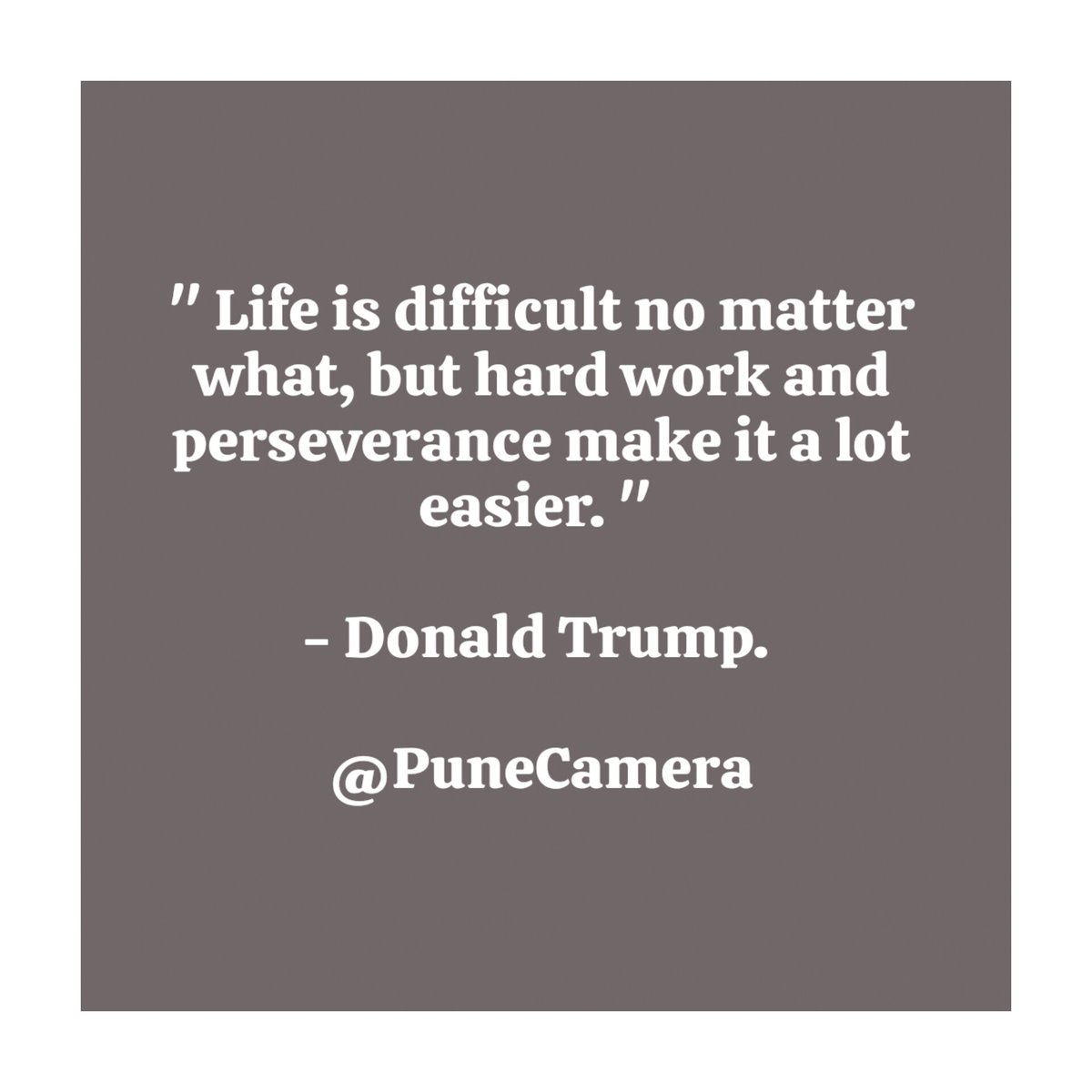 TomaszRzep99502's tweet photo. DONALD TRUMP QUOTE.
#Quote #donaldtrump #donaldtrumpquote #motivate #PuneCamera https://t.co/LigL01lDBN
