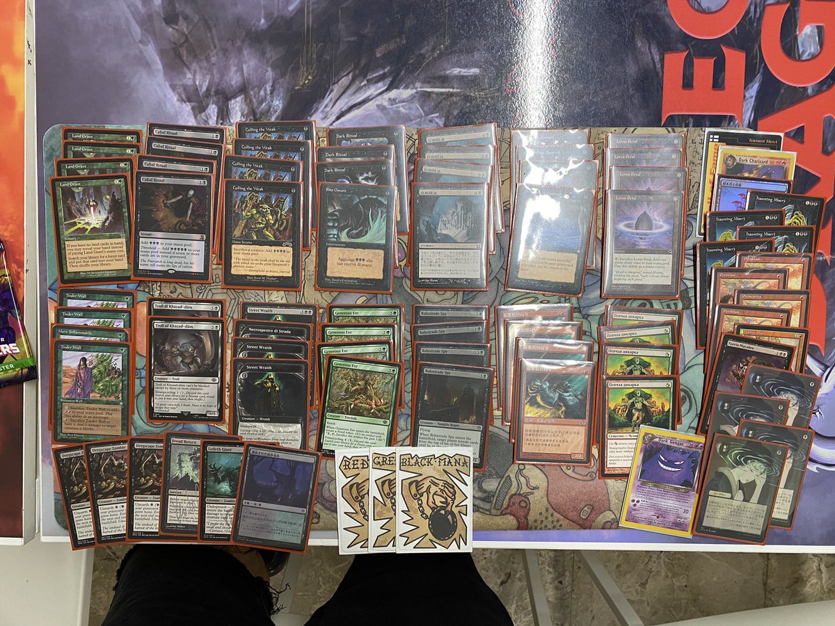 GemoNicholas's tweet image. FNM with pauper oops 
3-1 
Lost final game vs affinity with maindeck spellbomb 
2-0 turbo whale
2-0 altar tron
2-0 elves
0-2 affinity monsters 
#mtgpauper
