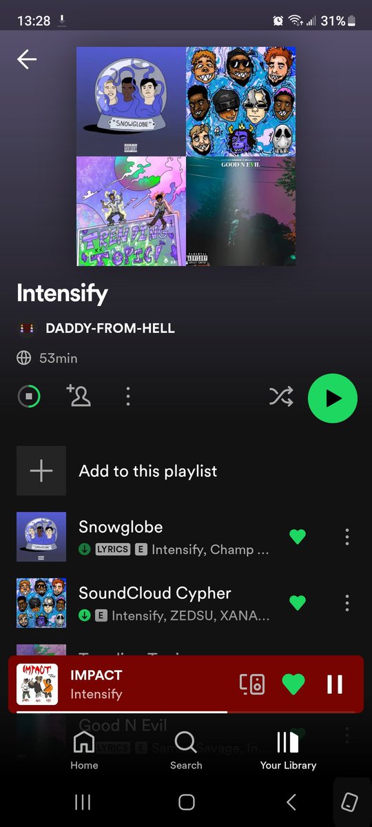 therealDFH's tweet image. #SpotifyPlaylist ive made wit some #Intensify @intensifycharts