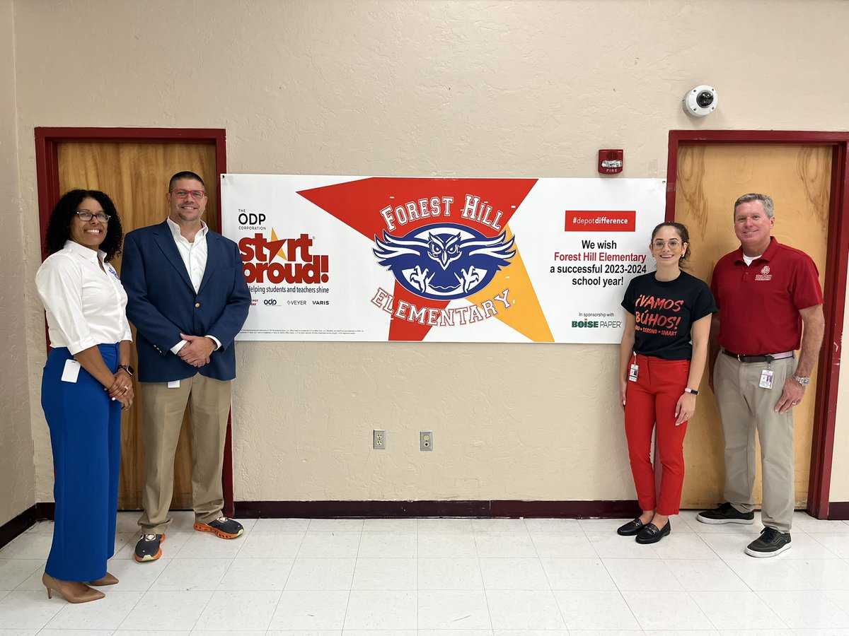 Leah Rock (@leahrock10) on Twitter photo Thank you <a href="/officedepot/">Office Depot</a> for hosting <a href="/StartProud/">Start Proud</a> with <a href="/ForestHillElem/">Forest Hill Elem.</a> and our Owls! We had an amazing kickoff with special guests <a href="/alexandriayala/">Alexandria Ayala</a> & Superintendent Mike Burke! We can't wait to use these school supplies! <a href="/pbcsd/">The School District of Palm Beach County</a> <a href="/mcnicholss/">Scott McNichols</a> <a href="/jpomeroy716/">Jenna Pomeroy</a> <a href="/Collado1Aida/">Aida Del Collado</a> Thank you <a href="/officedepot/">Office Depot</a> for hosting <a href="/StartProud/">Start Proud</a> with <a href="/ForestHillElem/">Forest Hill Elem.</a> and our Owls! We had an amazing kickoff with special guests <a href="/alexandriayala/">Alexandria Ayala</a> & Superintendent Mike Burke! We can't wait to use these school supplies! <a href="/pbcsd/">The School District of Palm Beach County</a> <a href="/mcnicholss/">Scott McNichols</a> <a href="/jpomeroy716/">Jenna Pomeroy</a> <a href="/Collado1Aida/">Aida Del Collado</a>