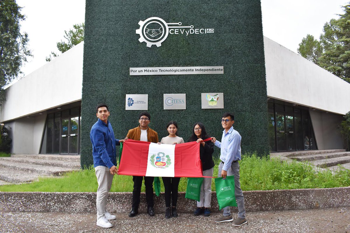 ITESA_OFICIAL's tweet photo. Bienvenidos a las y los estudiantes de Perú. De la @UCSP
Melva Hilacpndo, Jesús Santos, Joel Layme y Dorelli Cruz. Y de la @UContinental Eghiber Onofre en su movilidad académica en #ITESA #PrimeroLaEducación #OrgulloITESA
@SEPHidalgo @natycastrejonv @TecNM_MX @SEMSyS_SEPH https://t.co/sHZDLEJr89
