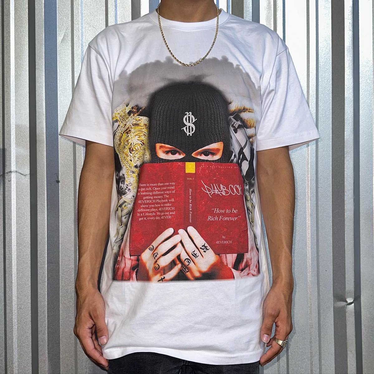4everichLA's tweet photo. Shop Our 4EVERICH PLAYBOOK T-Shirt

Now Available Online At https://t.co/Wv1oUxUhDY 📲

Use Code “WORLDWIDE” For FREE Shipping 🌐✈️ https://t.co/3Mr2BXuJZq