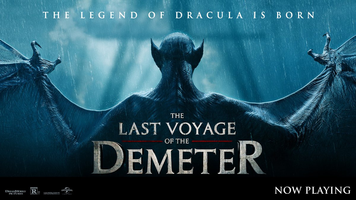 AMCTheatres's tweet photo. Bram Stoker’s Dracula returns in the AMC Thrills &amp; Chills selection, The Last Voyage of Demeter. Now playing at #AMCTheatres https://t.co/F55O20IbOA https://t.co/8GhDE7XWem