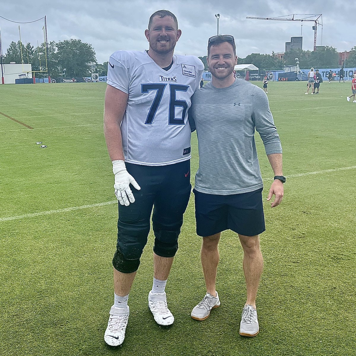 Tyler Aulbur (@taulbur) on Twitter photo Took the opportunity last week to watch former athlete <a href="/rupcich_andrew/">Andrew Rupcich</a> at the Tennessee Titans Training Camp and see their training facility! Looking forward to watching your journey the rest of this season. Go get ‘em tomorrow!
#ThePiesman #Titans ⚔️ Took the opportunity last week to watch former athlete <a href="/rupcich_andrew/">Andrew Rupcich</a> at the Tennessee Titans Training Camp and see their training facility! Looking forward to watching your journey the rest of this season. Go get ‘em tomorrow!
#ThePiesman #Titans ⚔️