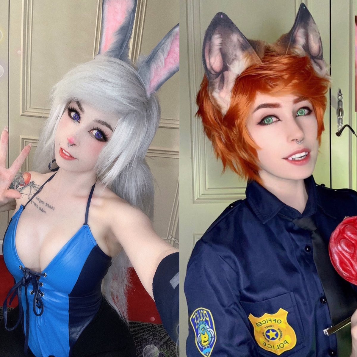 wolfiesantics's tweet photo. 🎶I can do both, I can do both🎶😋 #genderfluid https://t.co/BiyNviPXVu