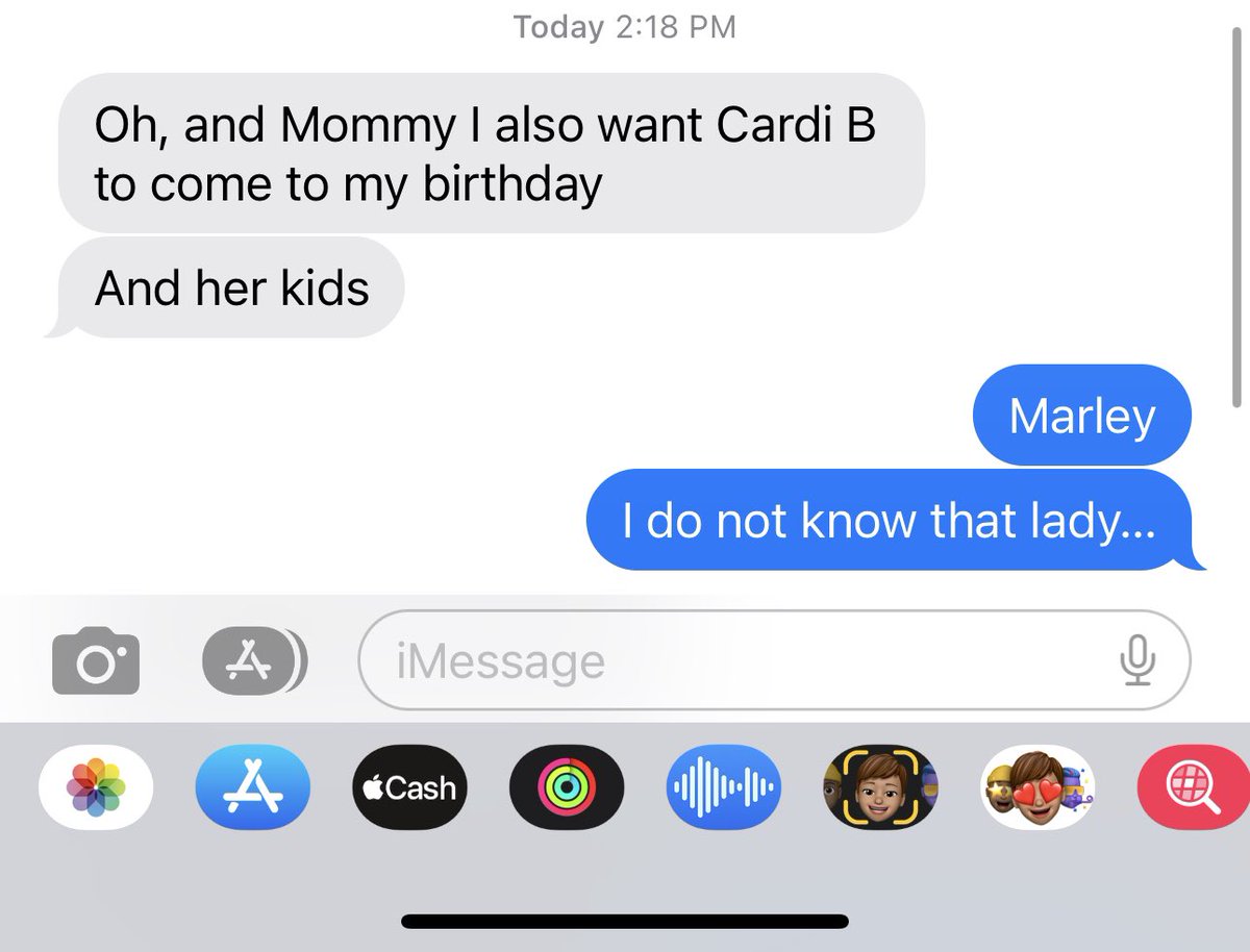 Who do she think I am hunny ??