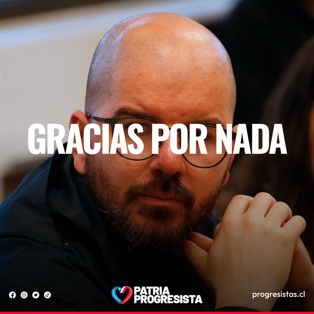 progresistas_cl's tweet photo. Renunció Giorgio Jackson. Ya era hora. https://t.co/wUnedkMirn