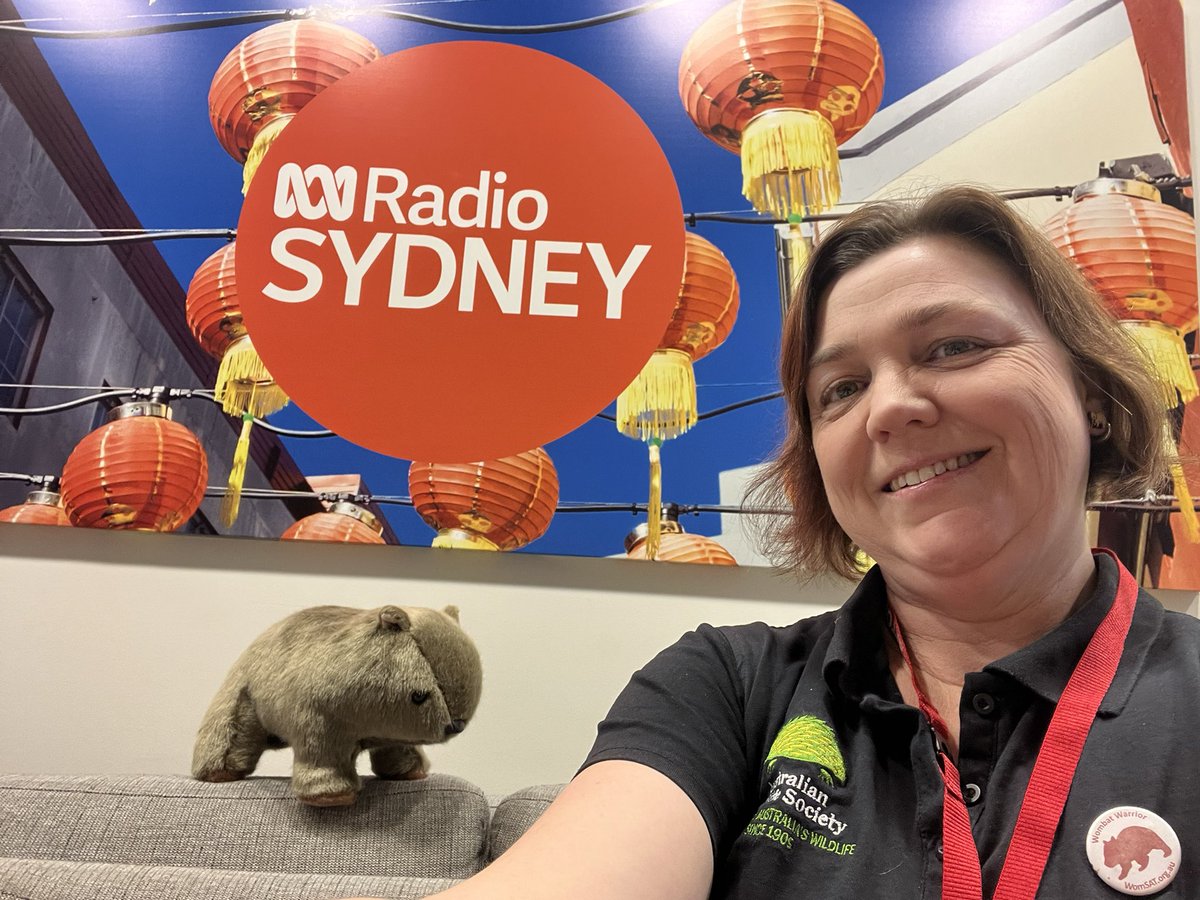 WomSAT's tweet photo. Ready to go @ ABC - talking all things #wombat #WombatWeekend https://t.co/AzmYydINov