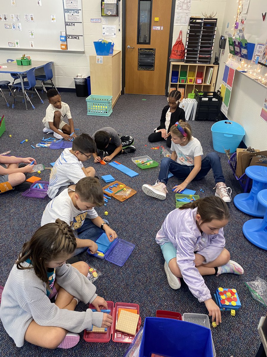 HuttoShannon's tweet photo. Exploring with our math tool boxes. #webbcubs #everystudenteveryday https://t.co/cbDiajhIMP