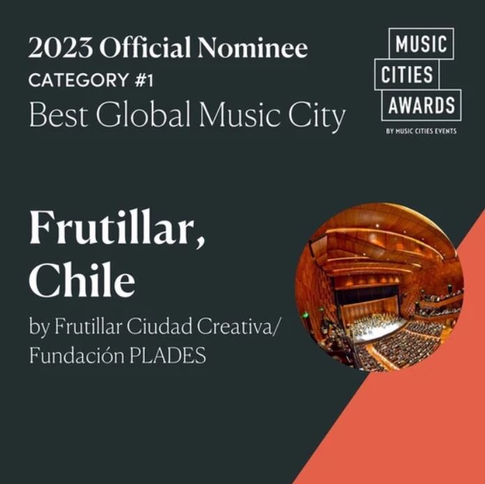 Frutillar nominada en Music City Awards! Conoce más vía 

lagollanquihuedestinocreativo.cl/frutillar-es-n…