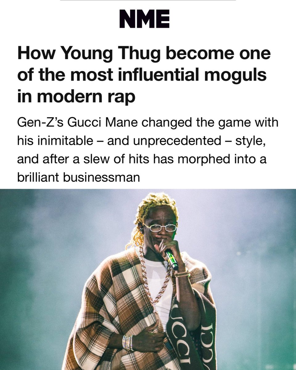 YoungStonerLife's tweet photo. As we celebrate the 50th anniversary of hip-hop, Young Thug has truly paved the way and influenced countless artists in the genre. #FreeJeffery ❤️ https://t.co/HVpY3zTLks