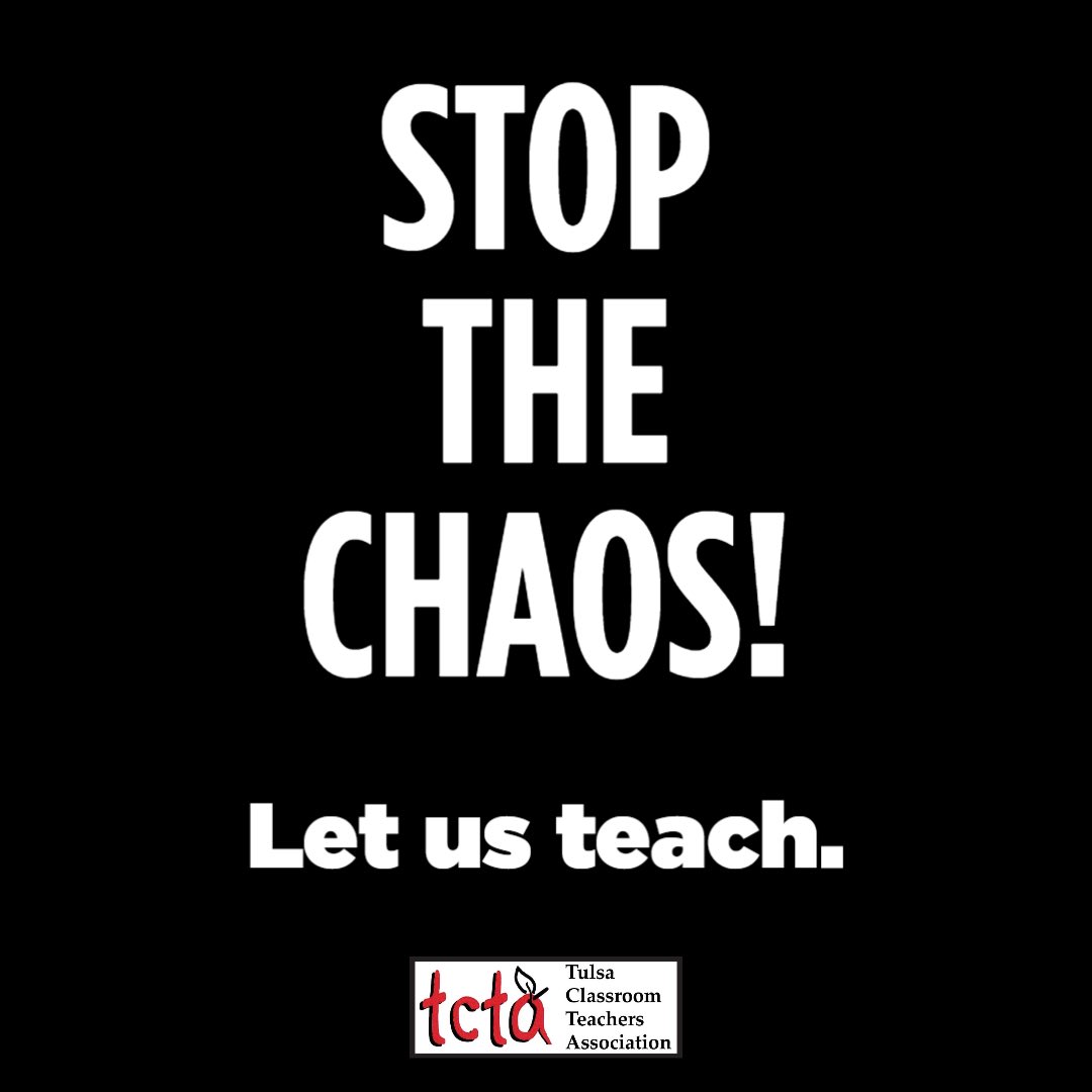 jacobrosecrants's tweet photo. Not only do I stand with Tulsa, I stand for common sense. I stand for our teachers, so they can teach. I stand for unity, not division. I stand for our public schools, without fail. I stand for our kids, always! #StandWithTulsa
#StopTheChaos https://t.co/ykzD04W1ar