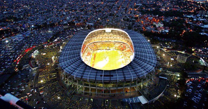 futbolasada's tweet photo. LA MECCA DEL FUTBOL LATINO 😍🇲🇽

According to various reports, the mythical Estadio Azteca will host the inaugural match for the 2026 World Cup 🏆🇨🇦🇺🇸🇲🇽

Imagine Mexico returning with a packed out stadium 🔥😳 https://t.co/BAsZfYxdTi