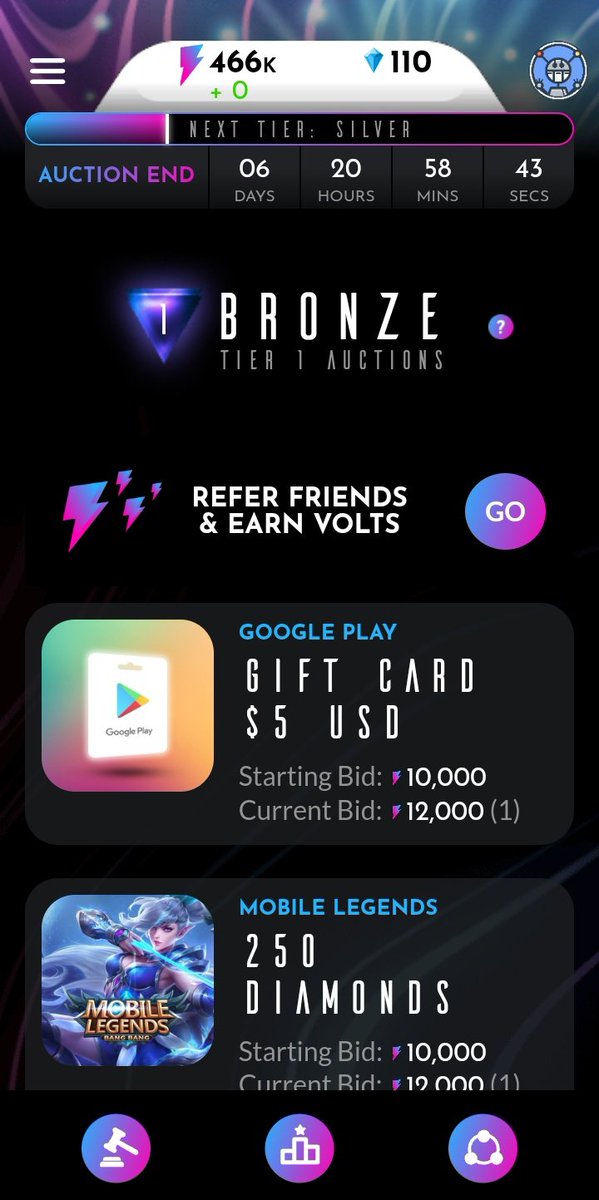 ShibaGamingDad's tweet image. Hey there, I just wanted to give you my #Silvervolt update! After 3 days , I collected almost 500k volts and over 100 diamonds.  Still have 7 days before the first auction.  Check out @JEDSTAROfficial for more info on #Silvervolt! You can sign up here:
signup.silvervolt.app/unlock/U90ZEXW