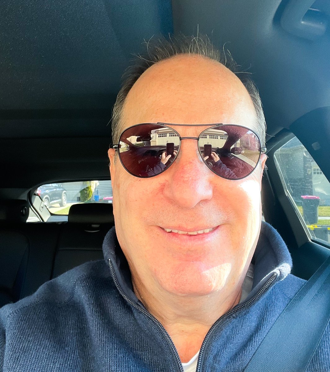 Meet David, cruising confidently with our Pilot TheraSpecs in black 🤓 He shared: "I’m a much more confident driver now and not sure how they did it, but I’m just glad someone figured out how to virtually eliminate that annoying sun glare." 
-David B.