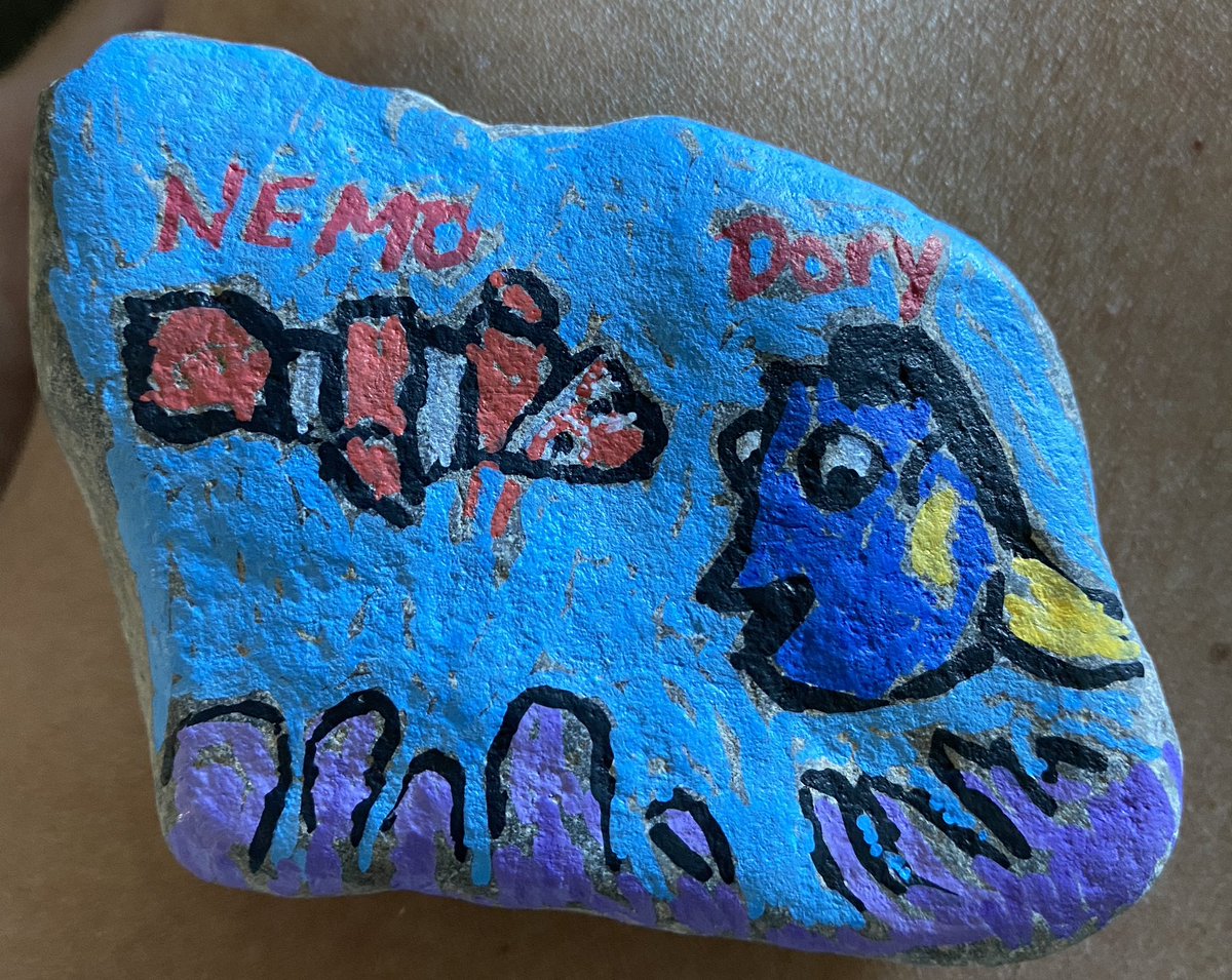 RobinWoolery's tweet image. Trying my hand at rock painting #ElPasoRocks and had to do one for #KTSM
@robnashman @StephanieKTSM @RoxyVanRuitenTV