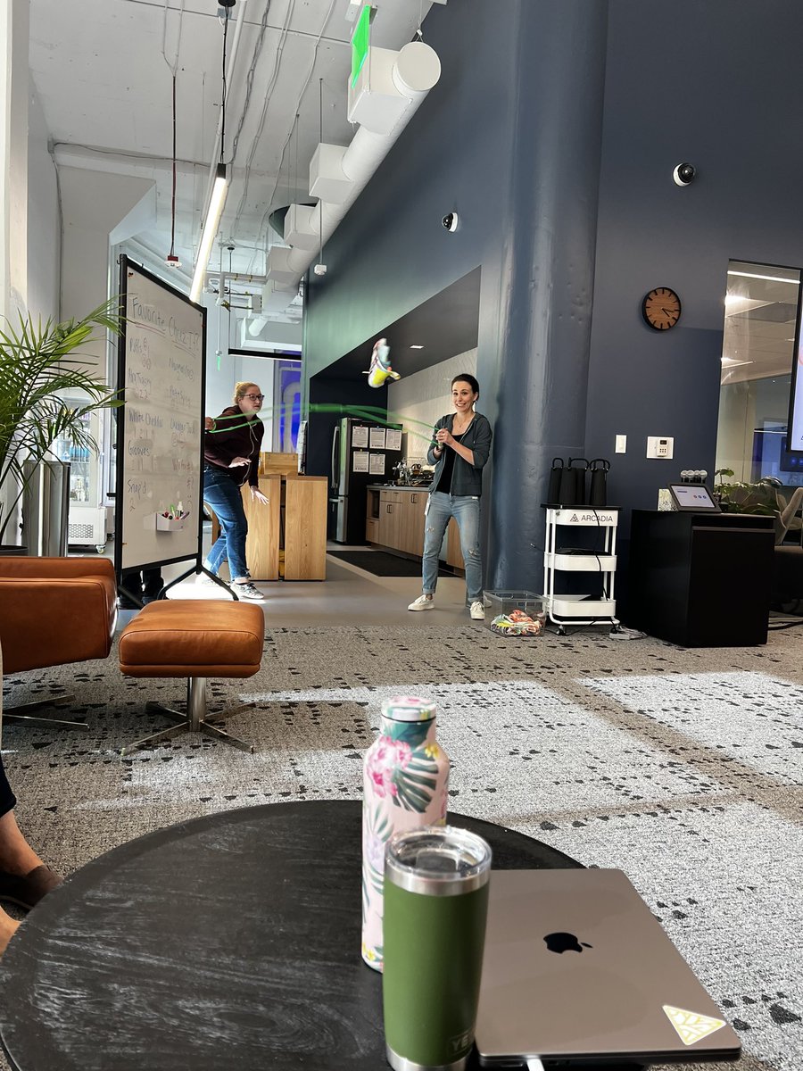 PracheeAC's tweet photo. Summer of pubs T-shirt slingshot + #PreprintCommentClub at @ArcadiaScience! Sporting my Letβs Talk Preprints shirt for the occasion π https://t.co/BVWGqQPOxx