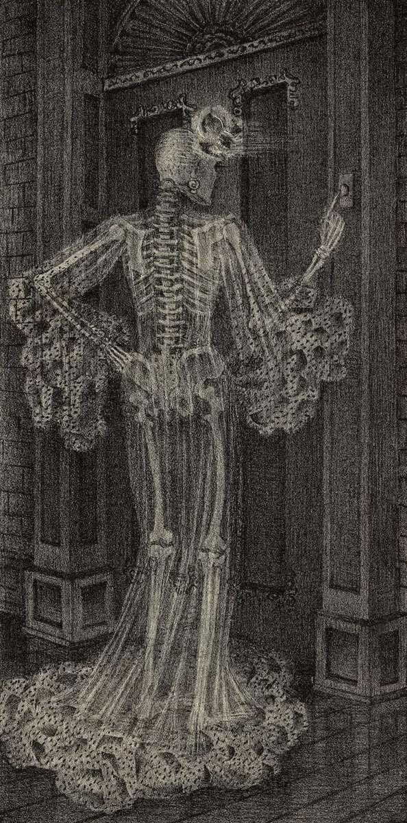 “Visitor', by Caroline Durieux [ 1944 ]