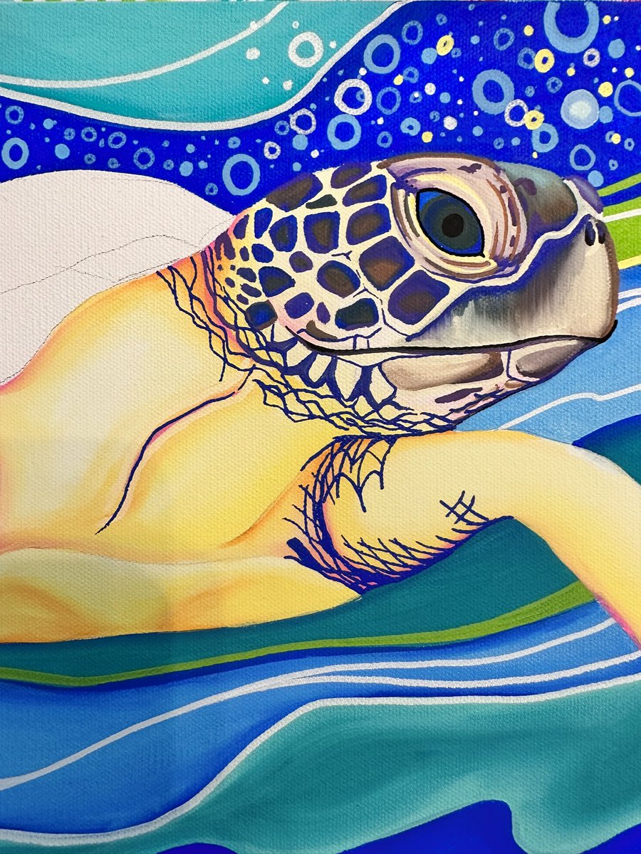 Todays WIP, whadya think? 
#seaturtle #author #illusrtationart #illustrator #artist #childrensbook #workinprogress