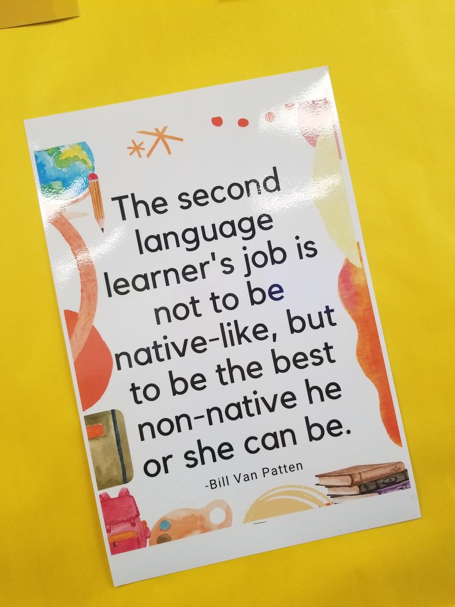 Hoping my students will understand it! #LanguageLearning #spanishteacher