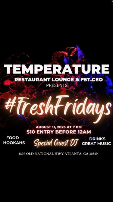 #FreshFridays Yall pop out #4807OldNat same lot as the station