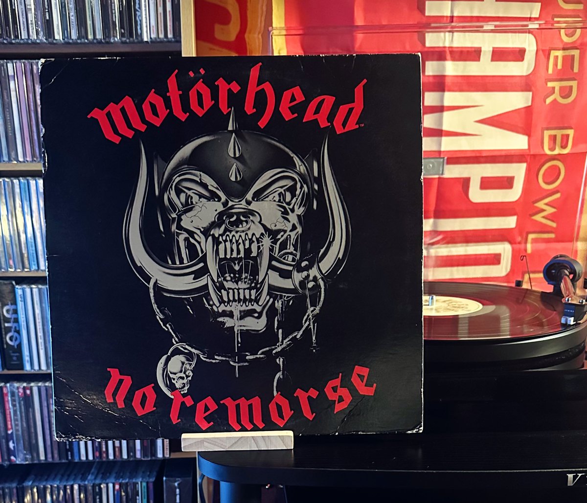 chiefsstl's tweet image. Now playing: Motörhead - No Remorse (1984) #vinyl original US Bronze pressing #KilledByDeath 🤟🔥