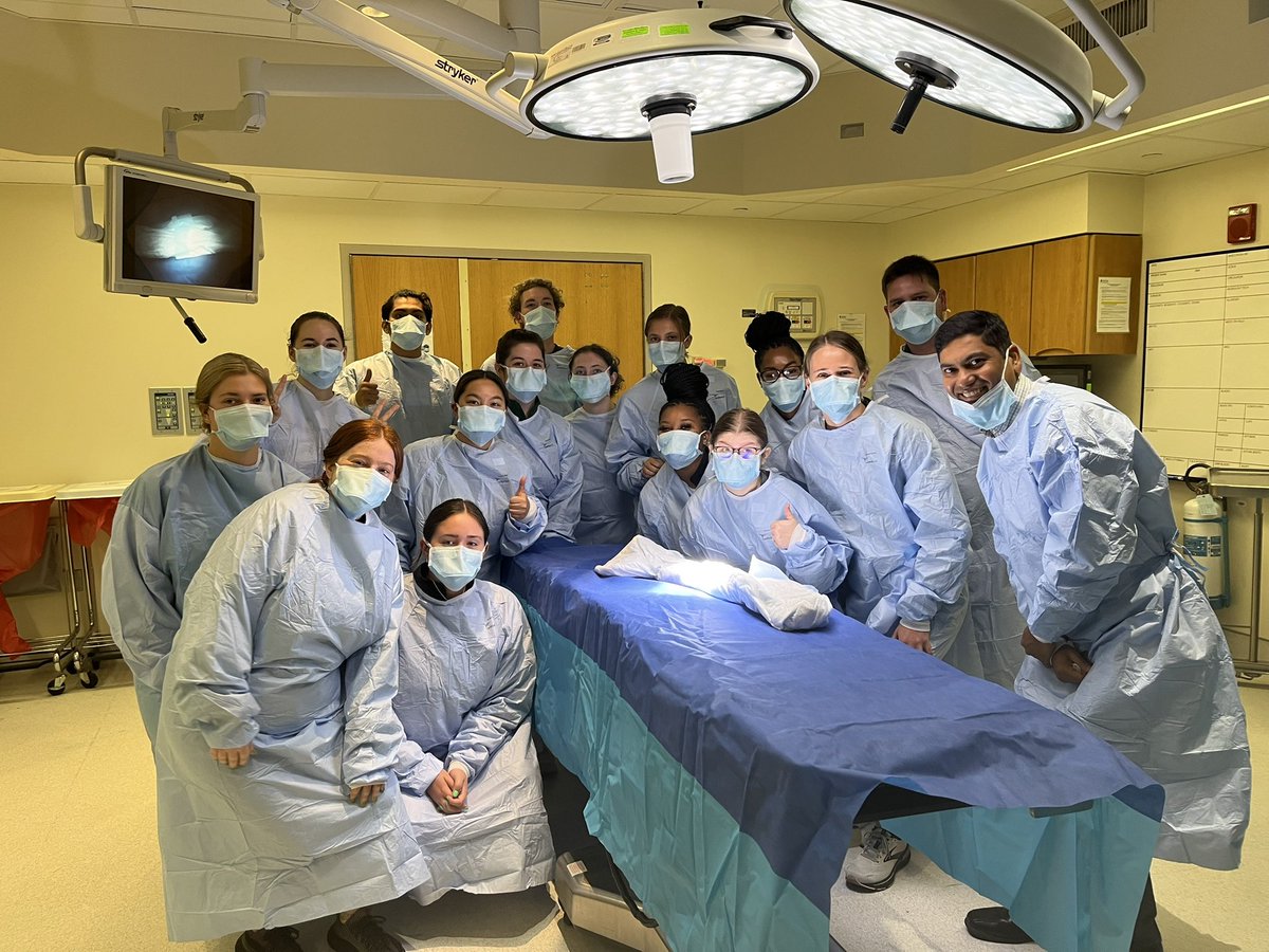 Our first year #MasonMSAT students worked on cadaver dissection this week in ATEP 510 at Fairfax INOVA Hospital! #athletictraining #MasonNation #ChooseMason